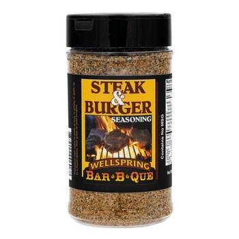 Wellspring Bar-B-Que Steak & Burger Seasoning